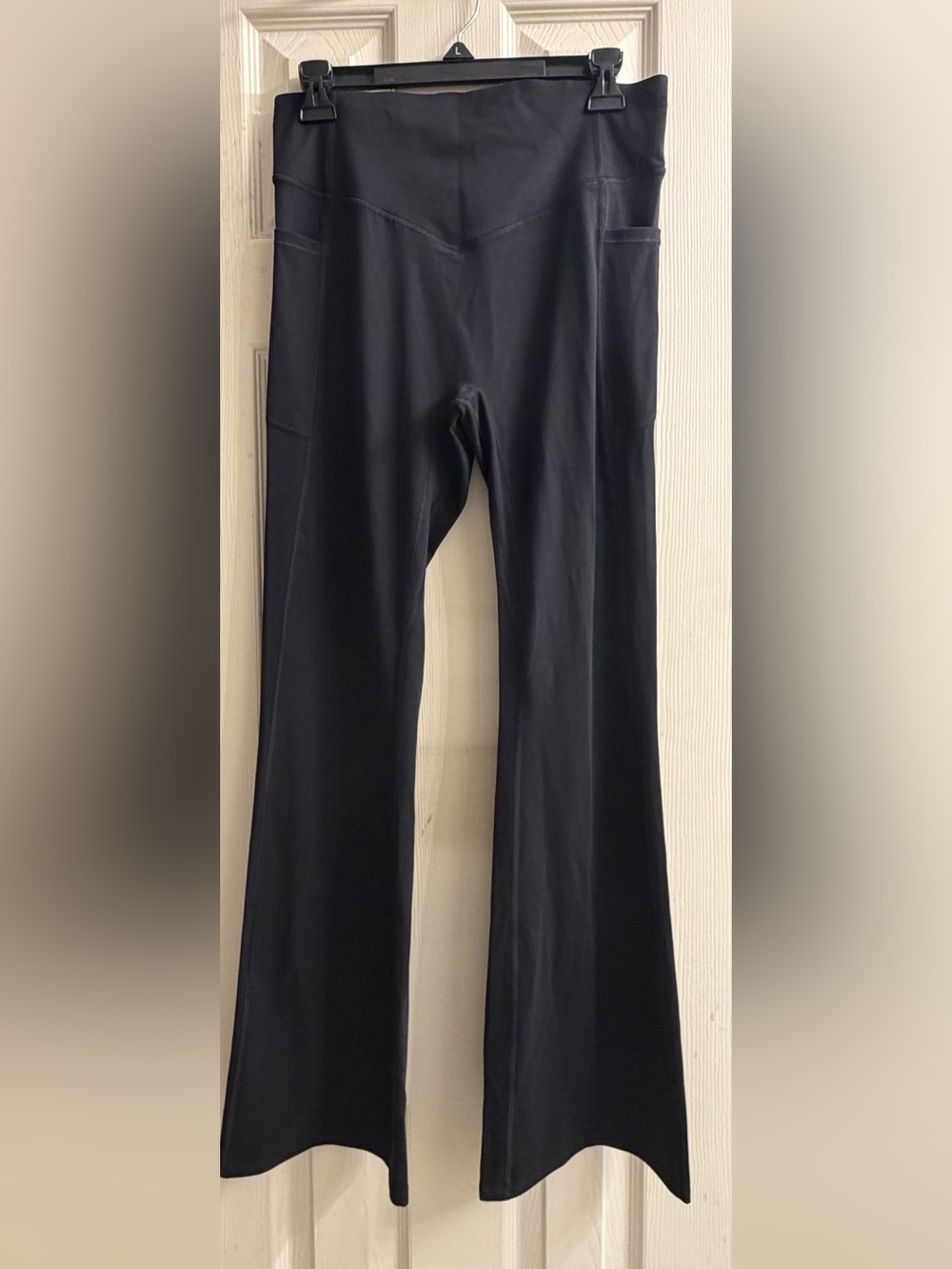 Halara Women’s Black Wide-Leg legging Pants -Large Regular